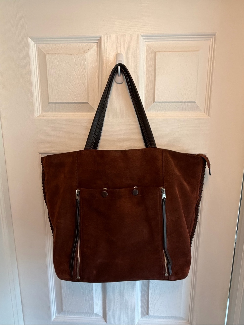 Allsaints Fluer De Lis East West Tote Bag.